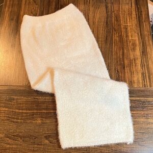 Soft White Long Skirt